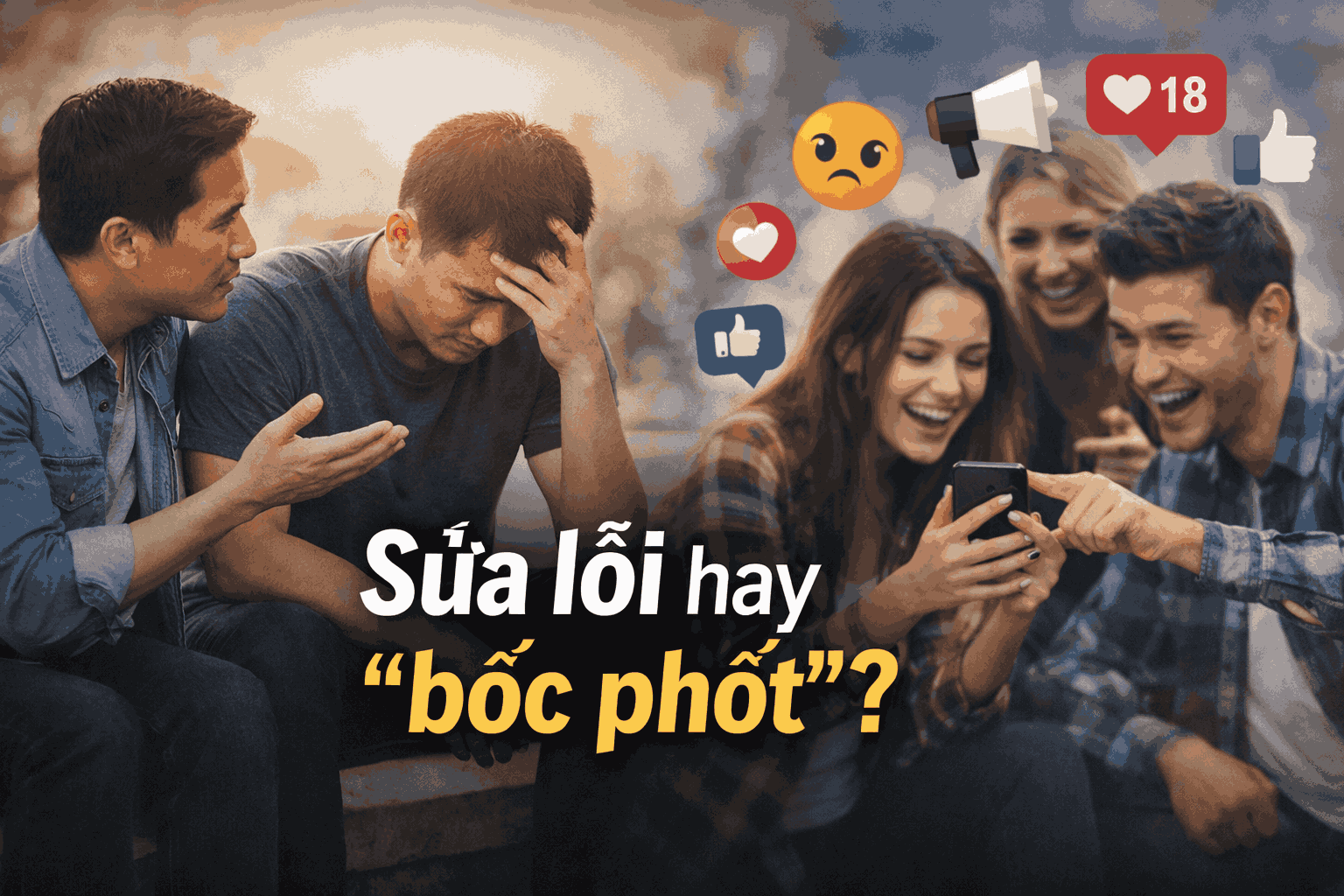 Sửa lỗi hay "bốc phốt"?